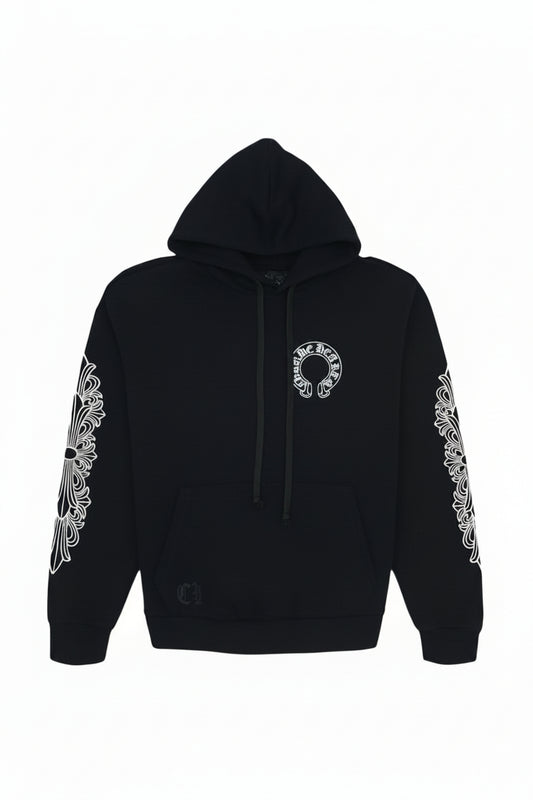 Chrome Hearts Black Hoodie