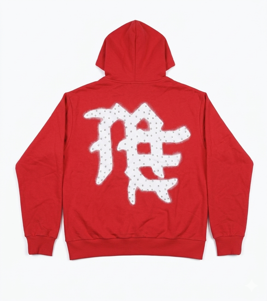 Mixed Emotion Red Hoodie
