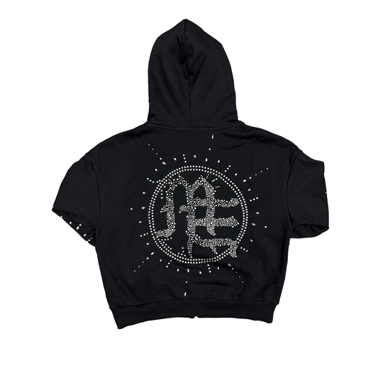 Mixed Emotion Black Hoodie