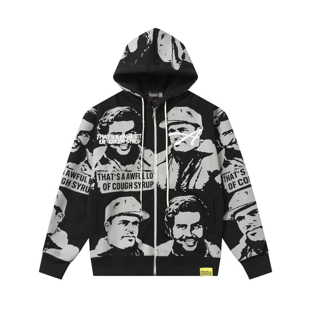 Asaali x Awful Lotta Cough Syrup Hoodie